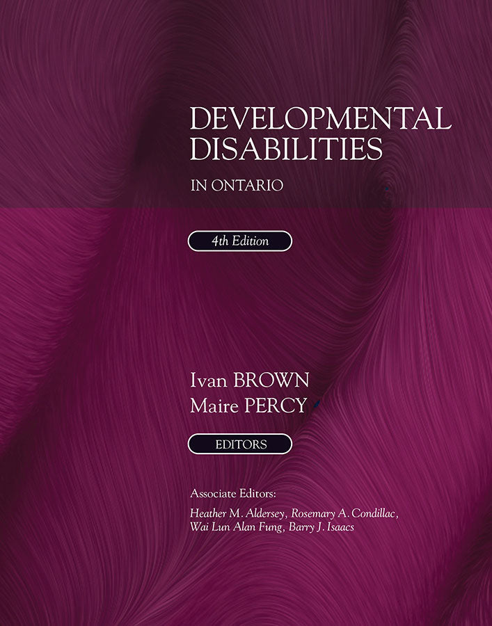 Developmental Disabilities in Ontario, 4th Edition